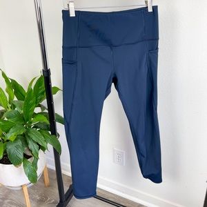 RBX | Women’s Tall Navy Capri Leggings